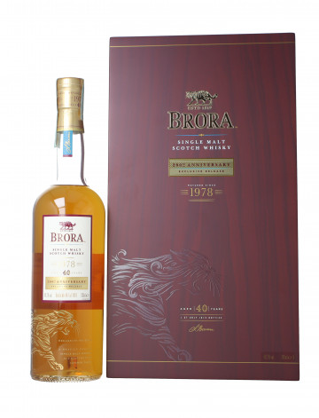 Brora Highland  Scotch Whisky 40 Year old 1978 70cl 49.2% 200th Anniversary