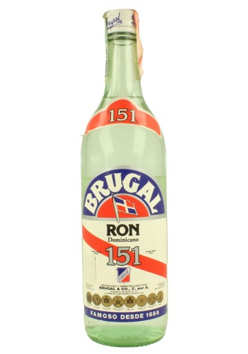 BRUGAL 151 Bot.90's 70cl 40% Brugal & co. - Rum
