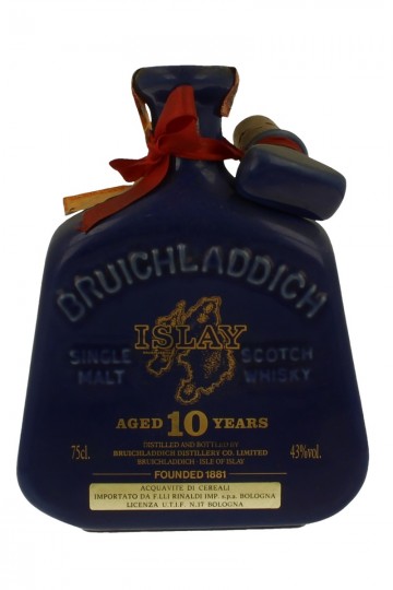 BRUICHLADDICH 10 years old Bot in The 80's 75cl 43% OB-Rinaldi import