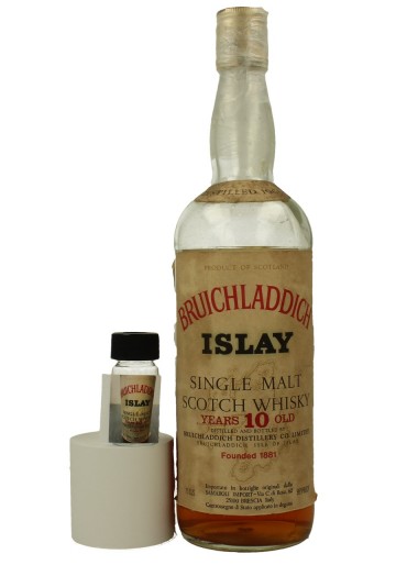 BRUICHLADDICH 10yo 1965 2cl 95 proof SAMAROLI Very rare sample 2 cl