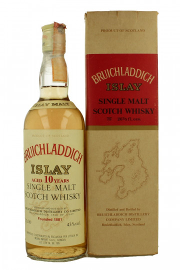 BRUICHLADDICH 10yo 75cl 43% OB - Rinaldi Imp.