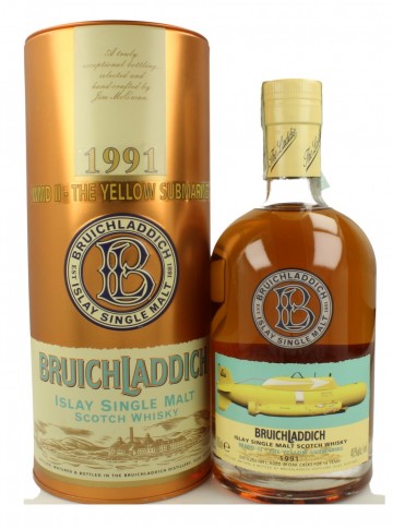 BRUICHLADDICH 14yo 1991 70cl 46% OB - Yellow Submarine - Products