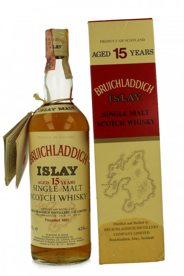 BRUICHLADDICH 15 years Old Bot in The 80's 75cl 43% OB- Rinaldi Import