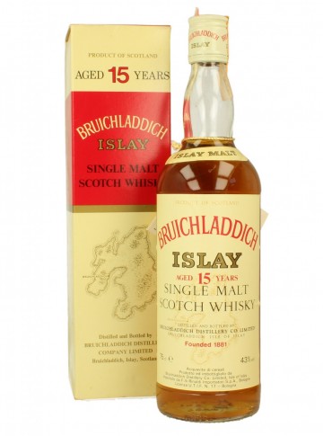 BRUICHLADDICH 15yo Bot.80's 70cl 43% OB - Rinaldi Imp.