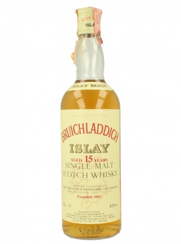 BRUICHLADDICH 15yo Bot.80's 75cl 43% OB - Rinaldi Imp.