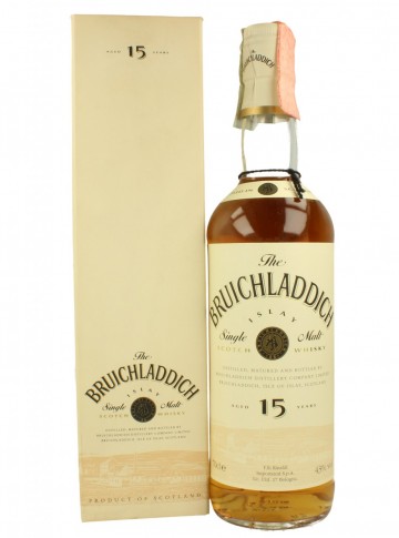 BRUICHLADDICH 15yo Bot.late 90's 70cl 43% OB