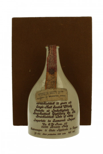 BRUICHLADDICH 15yo WEIGTH  1200 GR 75cl 43% Samaroli Mayflowers 80's Ceramic Decanter Amazing Whisky