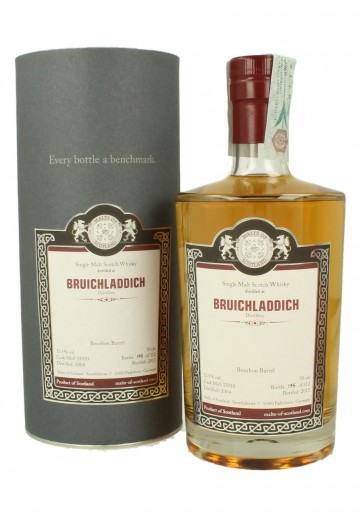 BRUICHLADDICH 2004 2015 70cl 55.5% Malts of Scotland  - Bourbon Barrel #15010