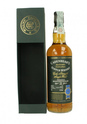 BRUICHLADDICH 22yo 1992 2015 70cl 53.3% Cadenhead's - Authentic Collection