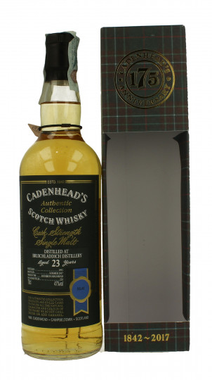 BRUICHLADDICH 23 Years Old 1993 2017 70cl 47% Cadenhead's - Authentic Collection