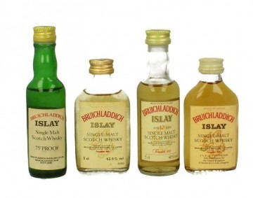 BRUICHLADDICH 5CL 4 VERY RARE MINIATURES