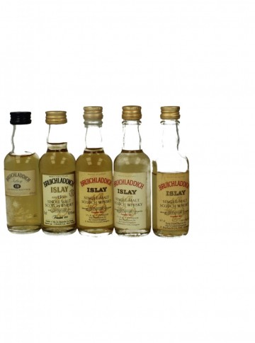 BRUICHLADDICH  5CL 5 RARE MINIATURES