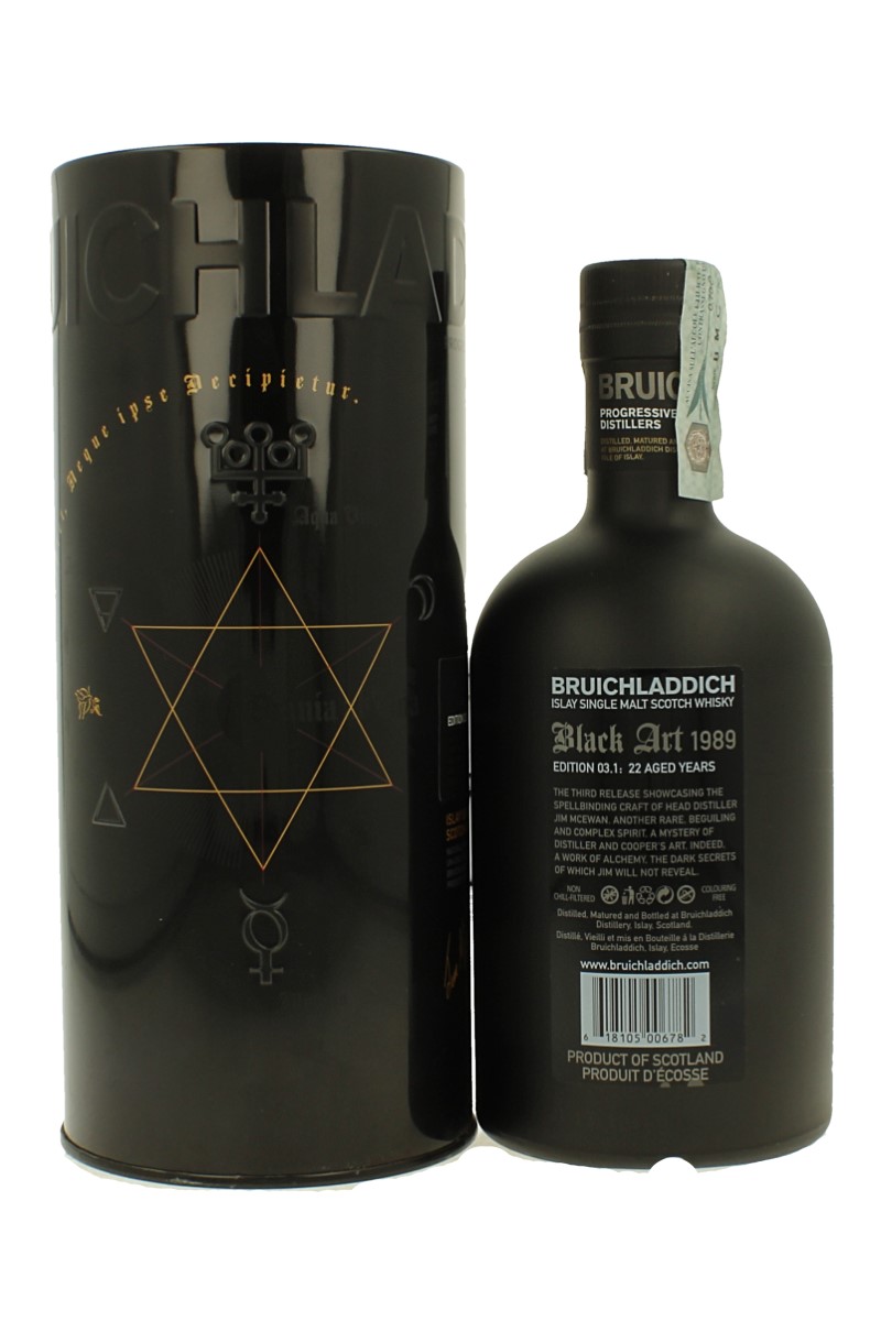 ウイスキー Bruichladdich Black Art Edition 26 years ウイスキー Bruichladdich Black Art Edition 26 years Bruichladdich