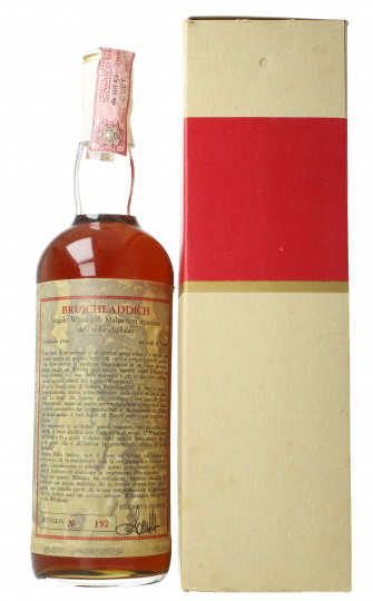 Bruichladdich Islay  Scotch Whisky 10 Year old 1965 75cl 75 PROOF OB-Samaroli Top Whisky very very rare