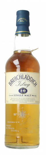 Bruichladdich Islay  Scotch Whisky 10 Year old 2000 -2010 bottled 70cl 40% OB-