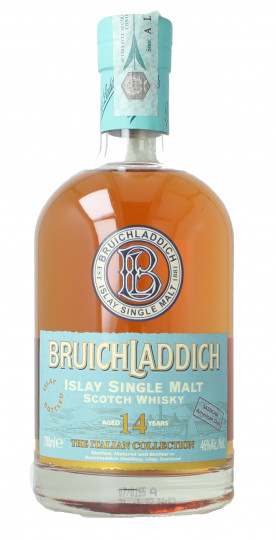 Bruichladdich Islay  Scotch Whisky 14 Year old 6x70cl 46% OB-The Italian Collection 6 bottles