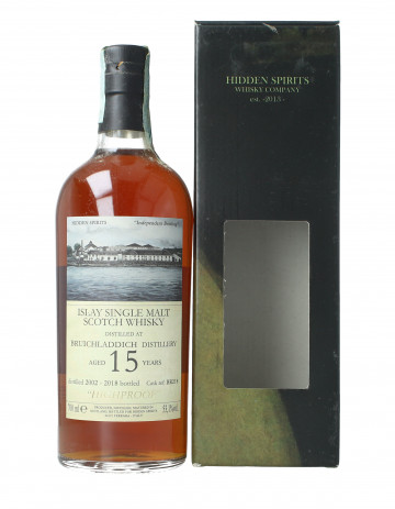 Bruichladdich Islay  Scotch Whisky 15 year old 2003 2015 70cl 53.1% Hidden Spirits -
