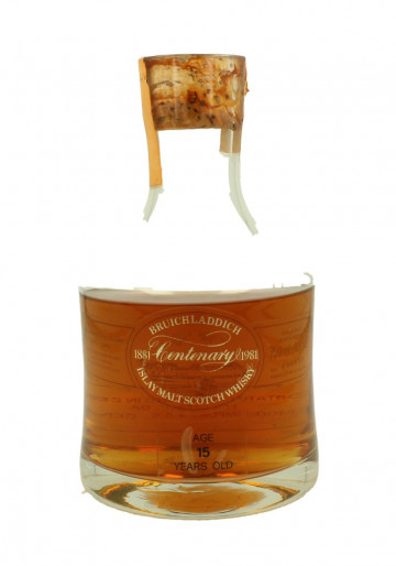 Bruichladdich  Islay Scotch Whisky 15yo Bot.1981 75cl 43% OB - Decanter Centenary Edition
