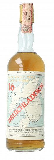 Bruichladdich Islay Scotch Whisky 16 Year Old 1980s 75cl 40% R.W. Duthie -Giorgio D'Ambrosio