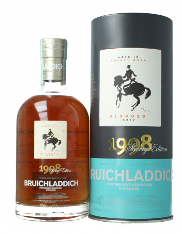 Bruichladdich Islay  Scotch Whisky 1998 70cl 46% Ob-Sherry edition