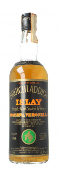 Bruichladdich  Islay Scotch Whisky 22 Years Old 1965 75cl 48.8% Veronelli Edition