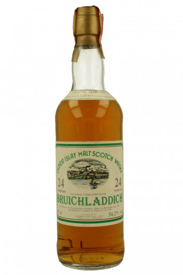 Bruichladdich Islay  Scotch Whisky 24 year old 1965 1990 75cl 54.2% Intertrade -Turatello