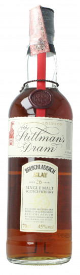 Bruichladdich Islay  Scotch Whisky 26 year old 70cl 45% The Stillman's Dram