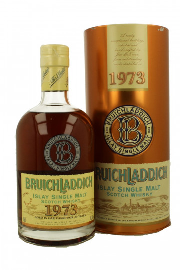 Bruichladdich Islay  Scotch Whisky 30 Years Old 1973 70cl 40.2% OB-