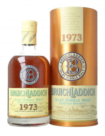 Bruichladdich Islay  Scotch Whisky 30 Years Old 1973 70cl 40.2% OB-