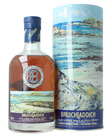 Bruichladdich Islay  Scotch Whisky 33 year old 70cl 40.90% LEGACY SERIES