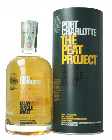 Bruichladdich Islay  Scotch Whisky Port Charlotte 70cl 46% Peat Project