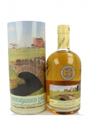BRUICHLADDICH Links 10yo Bot.2004 50cl 46 OB - International Pairs St. Andrews Swilcan Bridge