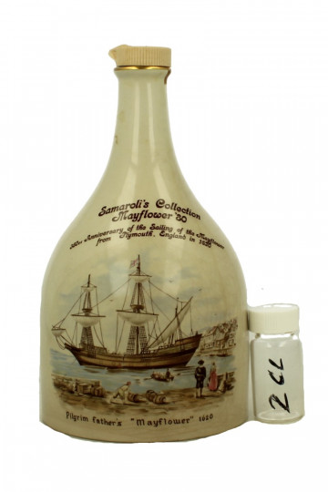 Bruichladdich  Mayflower ceramic  SAMPLE 15 Years Old 1965 2cl 43% SAMAROLI SAMPLE 2 CL  AMAZING WHISKY  !!!! IS NOT A FULL BOTTLE BUT SAMPLES