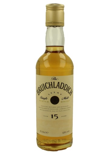 BRUICHLADDICH  miniature 15yo 33cl 43% OB