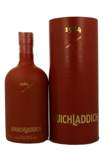 Bruichladdich Redder Sill Islay  Scotch Whisky 22 Years Old 1984 2007 70cl 50.4 % OB-