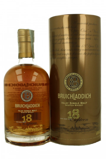 Bruichladdich   Scotch Whisky 18 Years Old 70cl 46% OB-