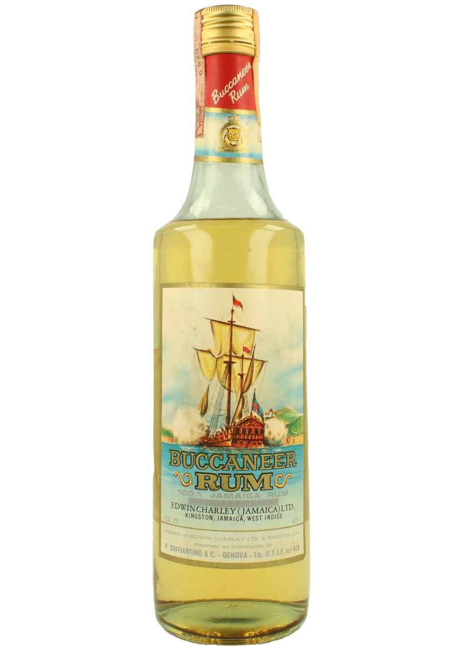 BUCCANEER Bot.70's 75cl 40 OB Jamaican Rum Products Whisky