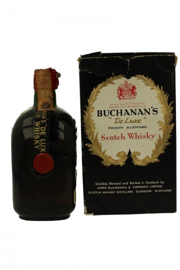 BUCHANAN'S DE LUXE Blended Scotch Whisky Bot.50/60's 75cl 43% - Blended- Spring Cap