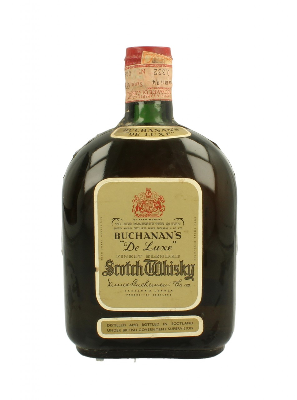 ミニボトル】BUCHANAN（ブキャナン） 60年 ウイスキー特級 BUCHANAN