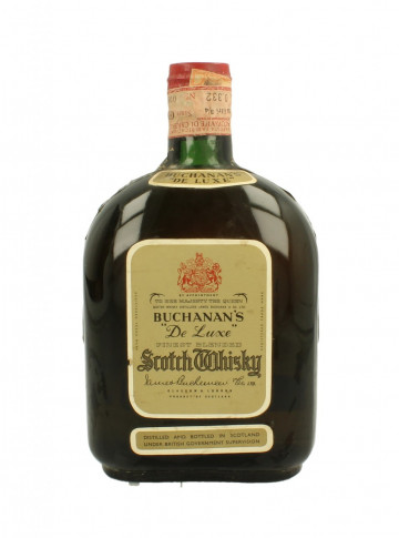 BUCHANAN'S DeLuxe Spring Cap Bot.50/60's 43% - Blended