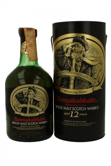 BUNNAHABHAIN 12yo Bot 70-80's 75cl 43%