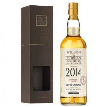 BUNNAHABHAIN 2014 2019 70cl 46% Wilson & Morgan Heavily Peated