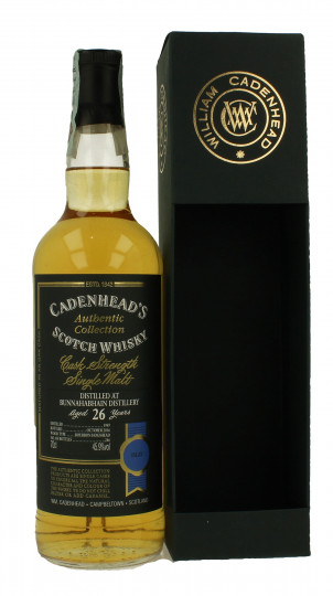 BUNNAHABHAIN 26 years old 1989 2016 70cl 45.9% Cadenhead's - Authentic Collection