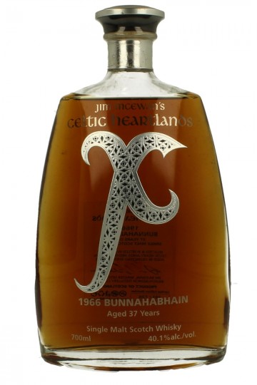 BUNNAHABHAIN 37yo 1966 70cl 40.2% CELTIC HEARTLANDS