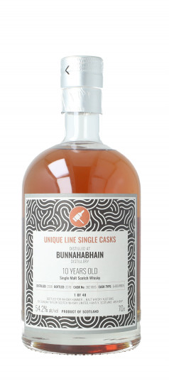 BUNNAHABHAIN Islay Scotch Whisky 10 year old 2008 2018 70cl 54.2% Duncan Taylor - cask 3821885