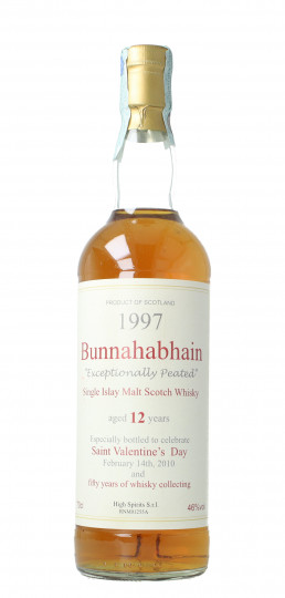 BUNNAHABHAIN Islay Scotch Whisky 12 year old 1997 2010 70cl 46% Zagatti edition