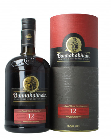 BUNNAHABHAIN Islay Scotch Whisky 12 Year old 70cl 46.30% Small Batch