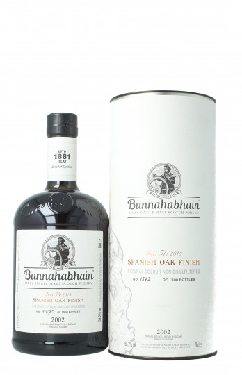 BUNNAHABHAIN Islay Scotch Whisky 2002 2018 70cl 58.2% OB - Feis Ile 2018
