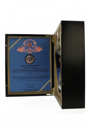 BUNNAHABHAIN Islay Scotch Whisky 50 year old 31/12/1968 07/01/2019 70cl 41.8% Signatory