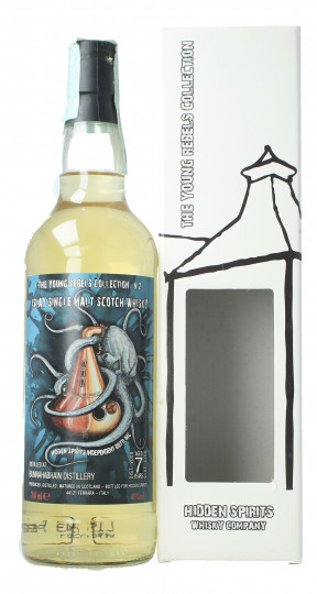 Bunnahabhain Islay  Scotch Whisky 7 year old 2008 2015 70cl 48% Hidden Spirits -